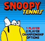 Snoopy Tennis